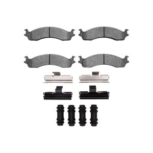 Ford E-250 Econoline Brake Pads - Front - R1 Concepts - Ceramic - `95-`07